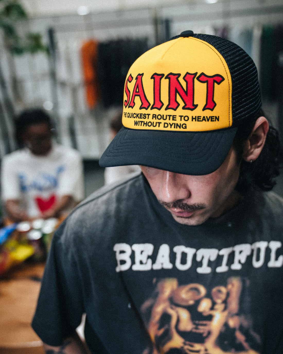 [SAINT Mxxxxxx]MESH CAP/SAINT(SM-MK1-0000-076)