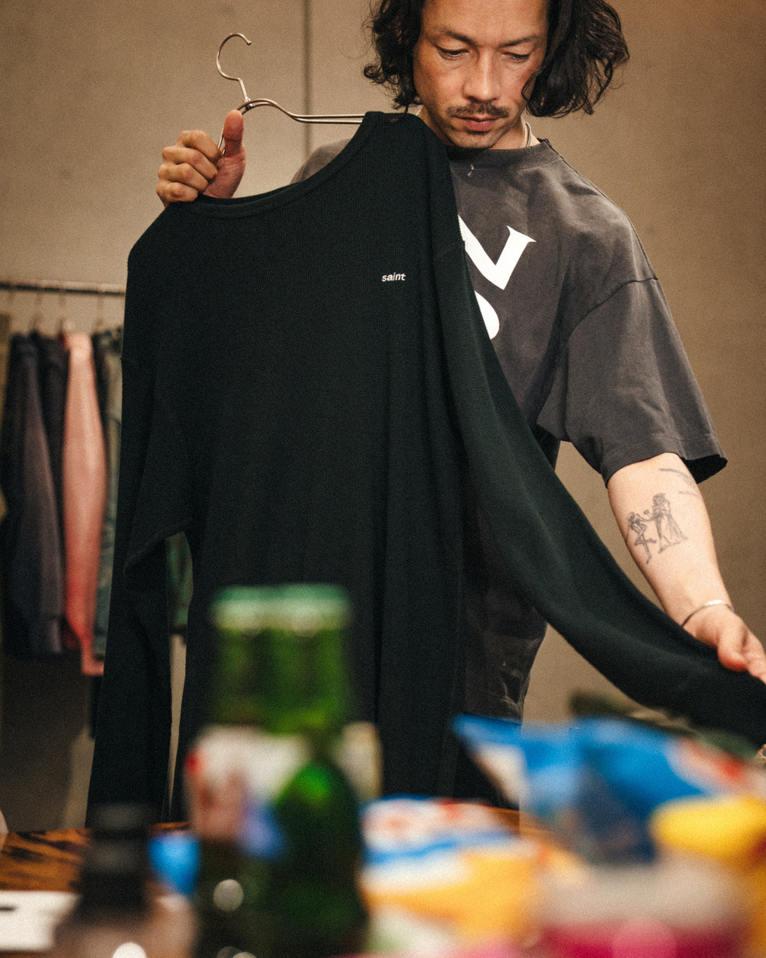 [SAINT Mxxxxxx]THARMAL SHIRT/THARMAL(SM-MK1-0000-021)