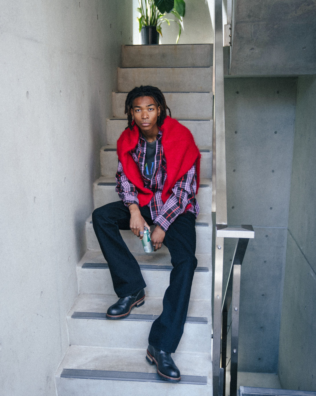 [SAINT Mxxxxxx]FLANNNEL SHIRT/CHECK(SM-MK1-0000-025)