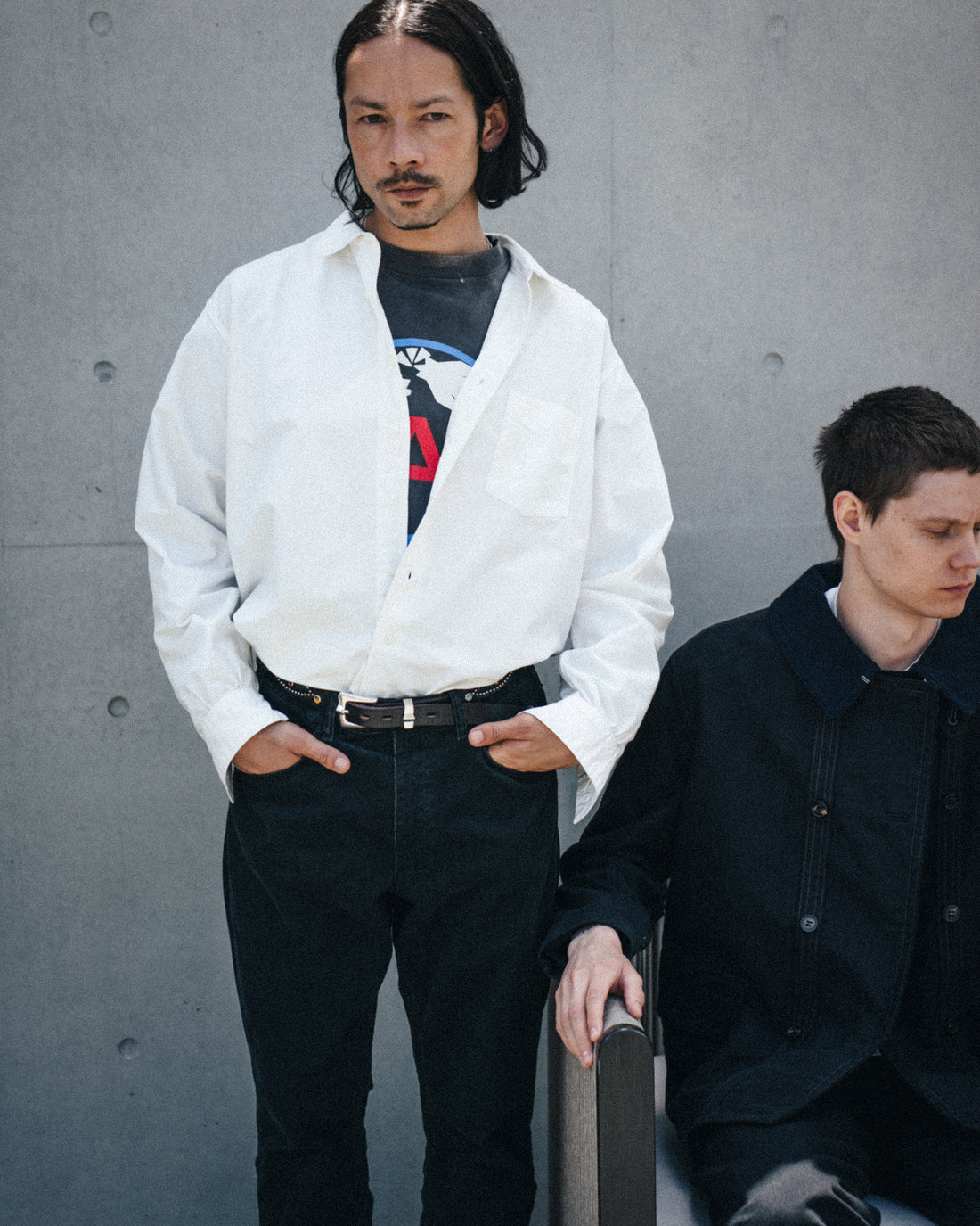 [SAINT Mxxxxxx]SHIRT/Finery(SM-MK1-0000-028)