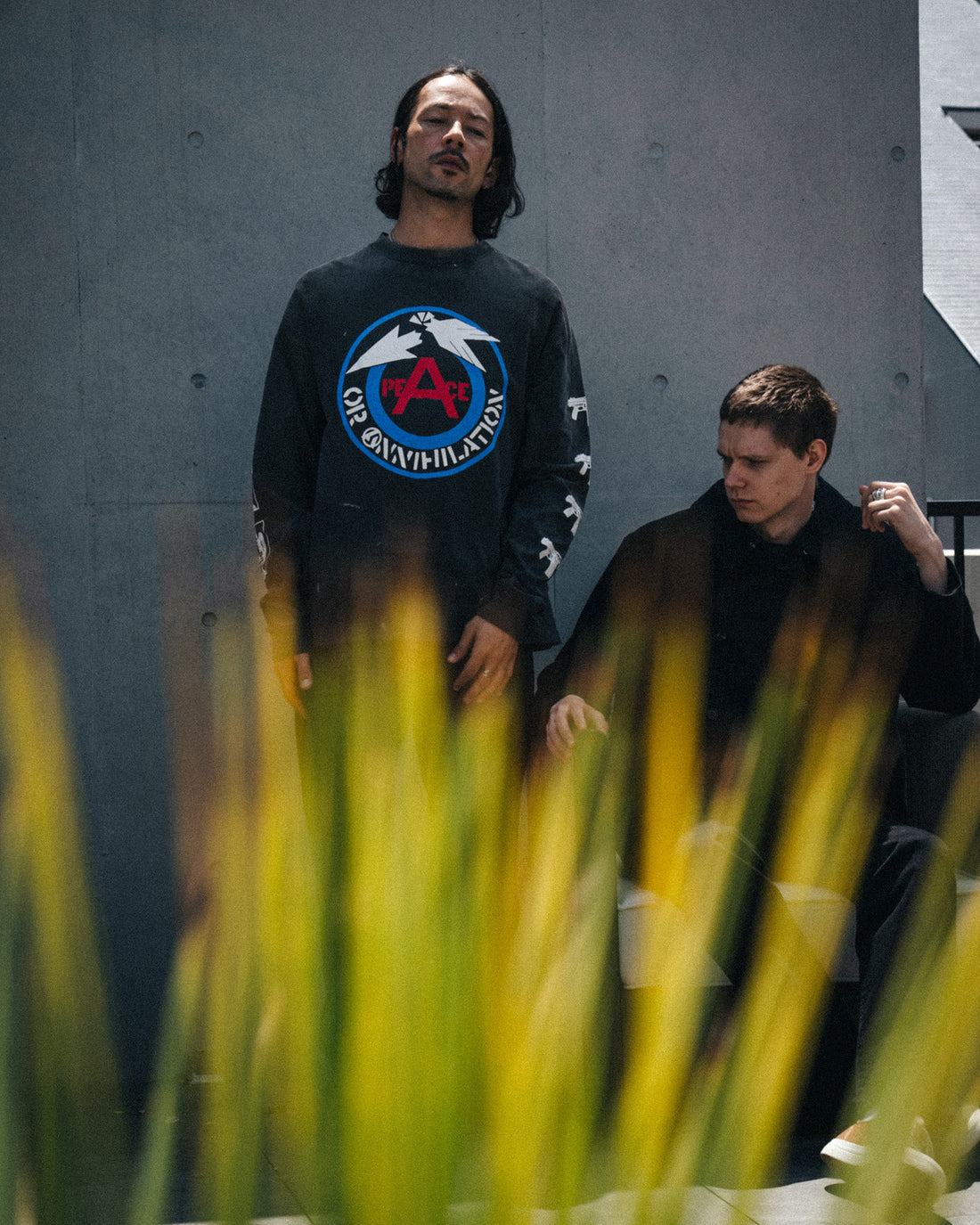 [SAINT Mxxxxxx]LS T-SHIRT/PEACE(SM-MK1-0000-020)
