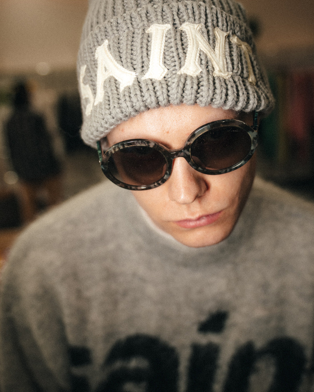[SAINT Mxxxxxx]KNIT CAP/SAINT(SM-MK1-0000-080)