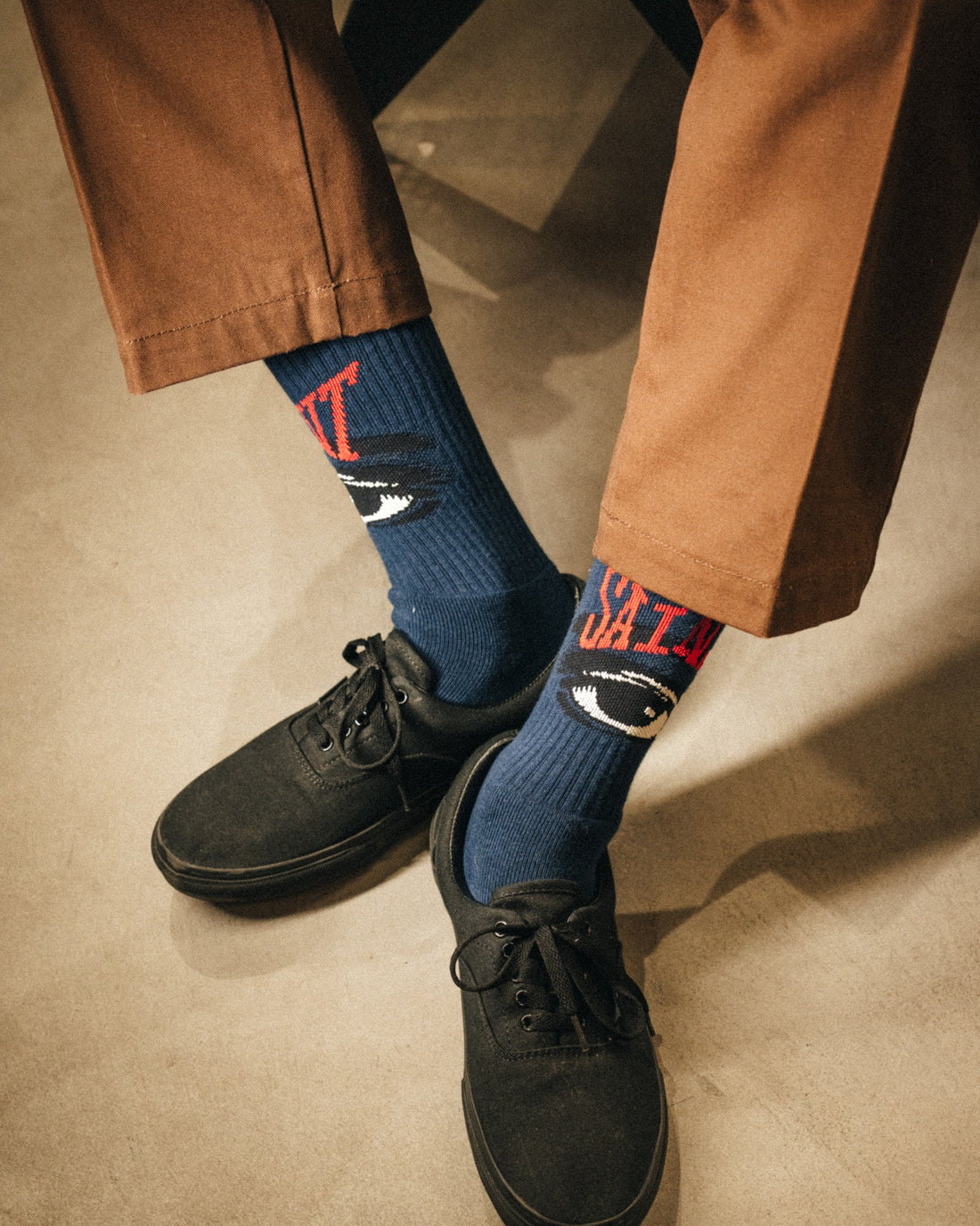 [SAINT Mxxxxxx]SOCKS/EYE/NAVY(SM-MK1-0000-108)