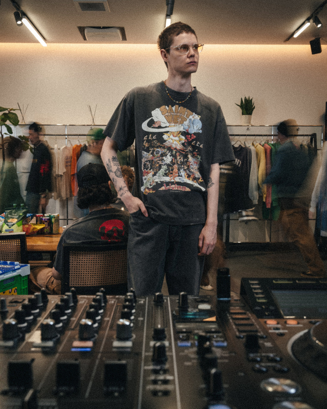 [SAINT Mxxxxxx]SS T-SHIRT/LIVING(SM-MK1-0000-008)