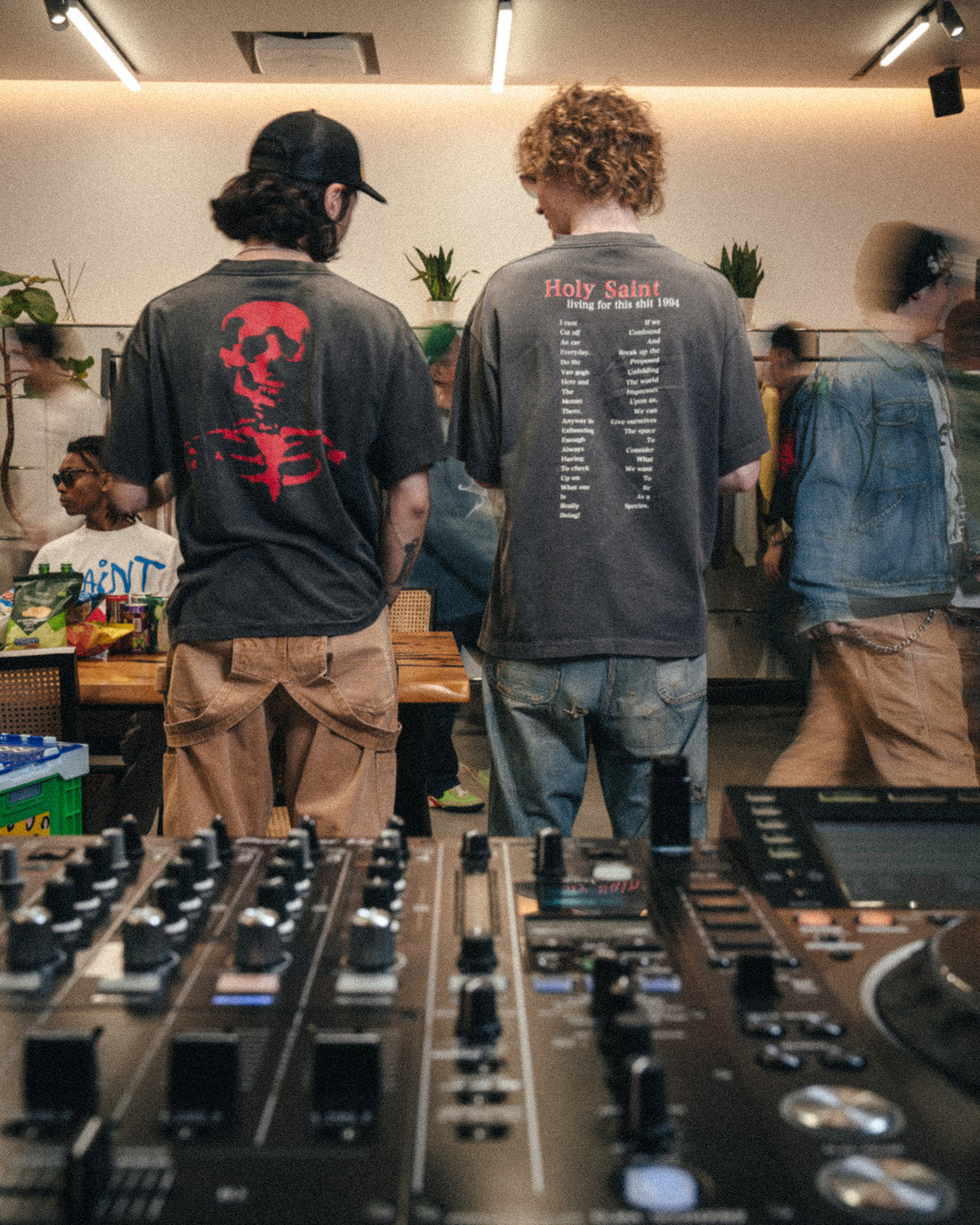 [SAINT Mxxxxxx]SS T-SHIRT/LOVE CICULATION(SM-MK1-0000-001)