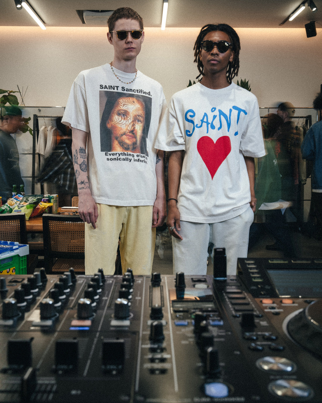 [SAINT Mxxxxxx]SS T-SHIRT/Sanctifield(SM-MK1-0000-012)