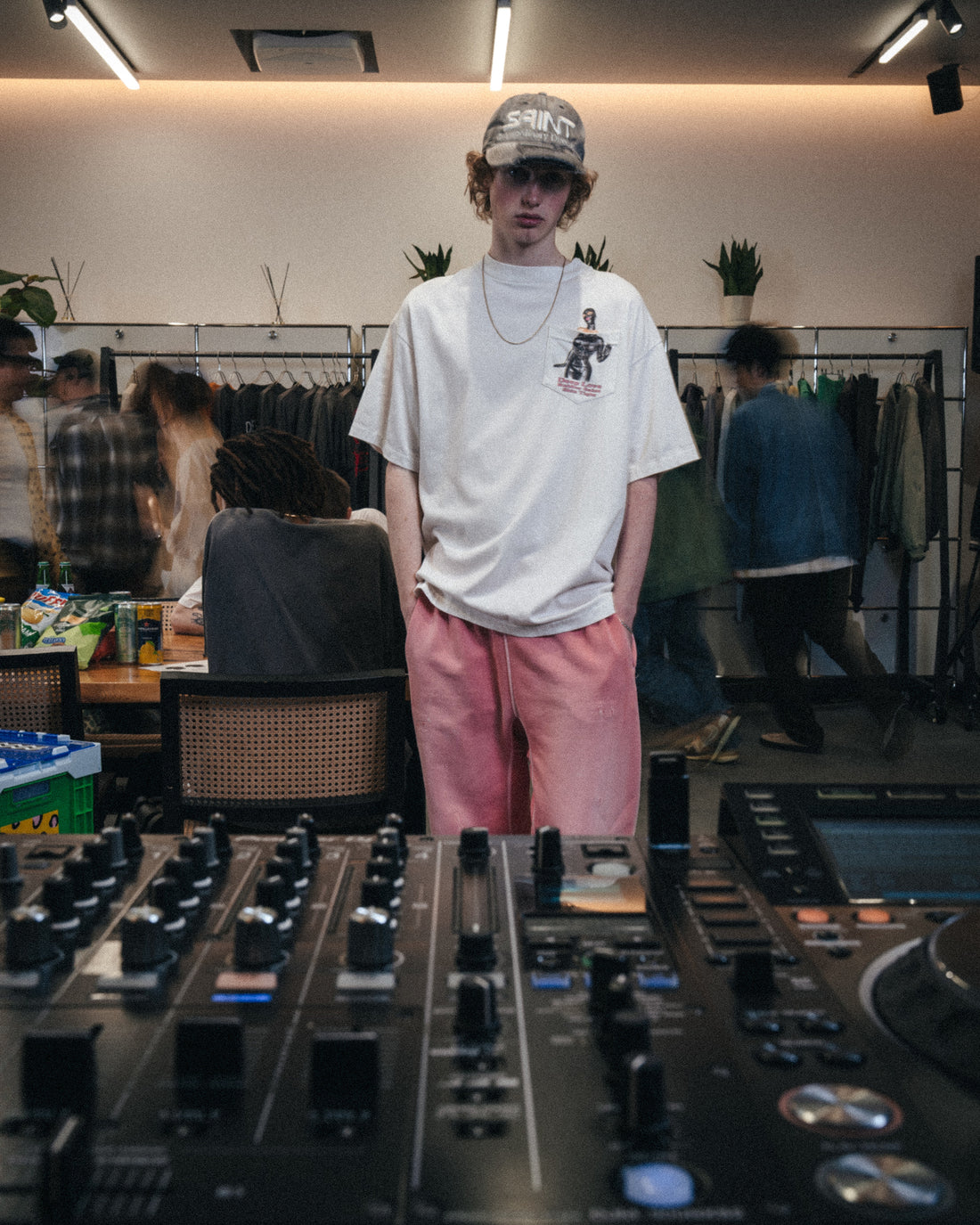 [SAINT Mxxxxxx]SS T-SHIRT/POCKET(SM-MK1-0000-013)