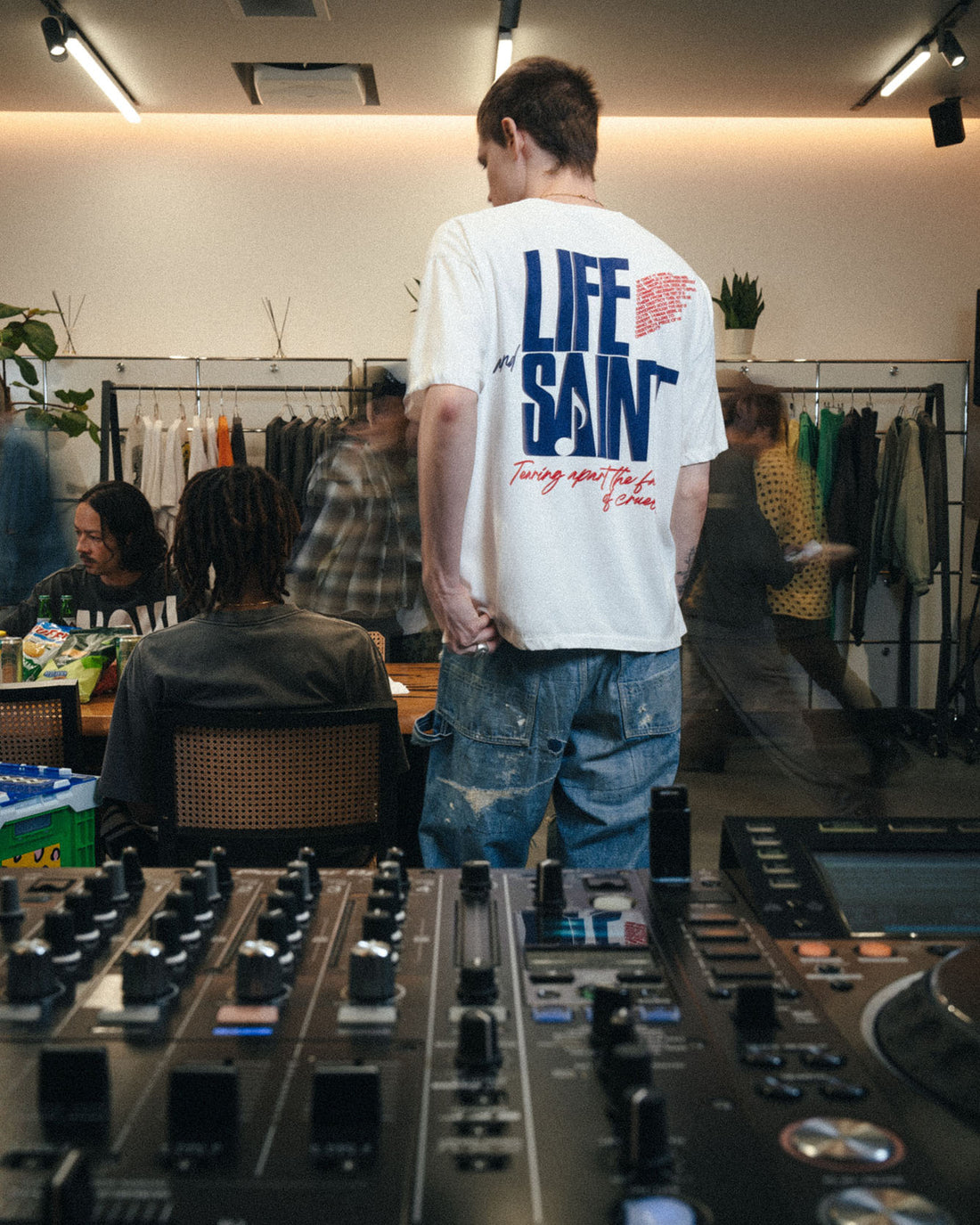 [SAINT Mxxxxxx]SS T-SHIRT/Life OF A Saint(SM-MK1-0000-017)