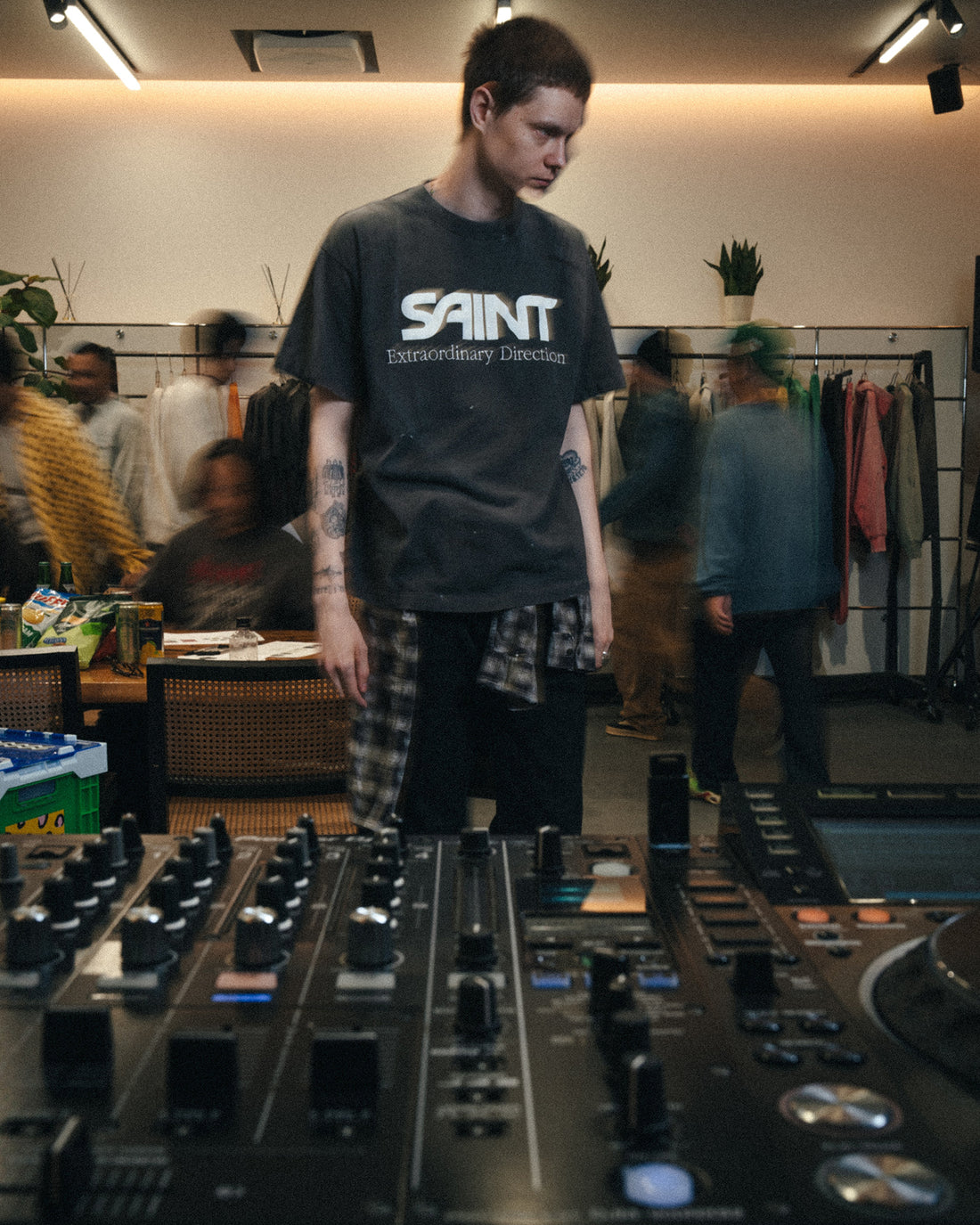[SAINT Mxxxxxx]SS T-SHIRT/EMBROIDERY(SM-MK1-0000-005)