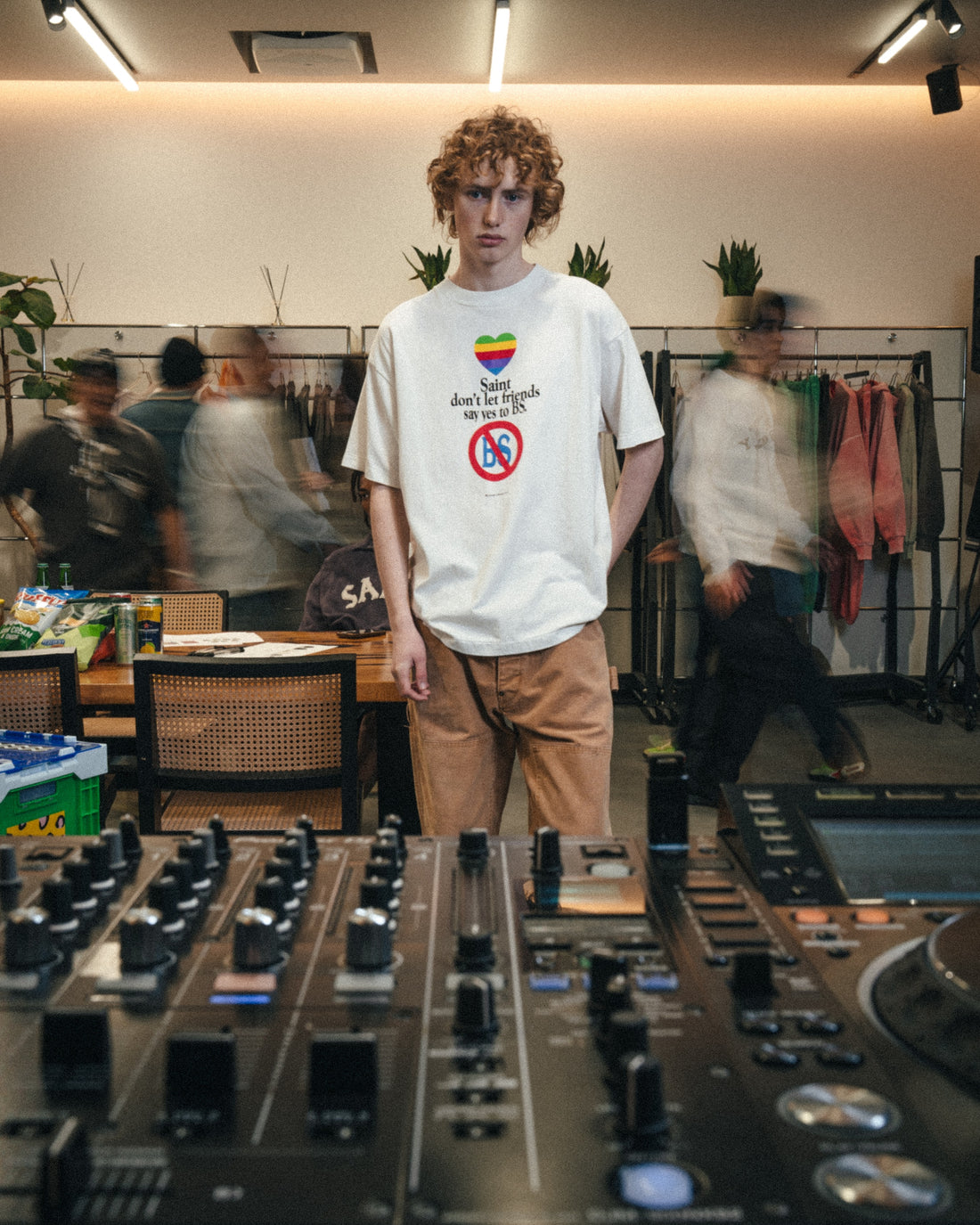 [SAINT Mxxxxxx]SS T-SHIRT/don't /WHITE(SM-MK1-0000-014)