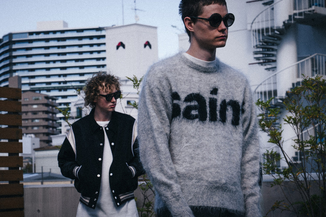 [SAINT Mxxxxxx]MOHAIR CREW KNIT/SAINT(SM-MK1-0000-056)