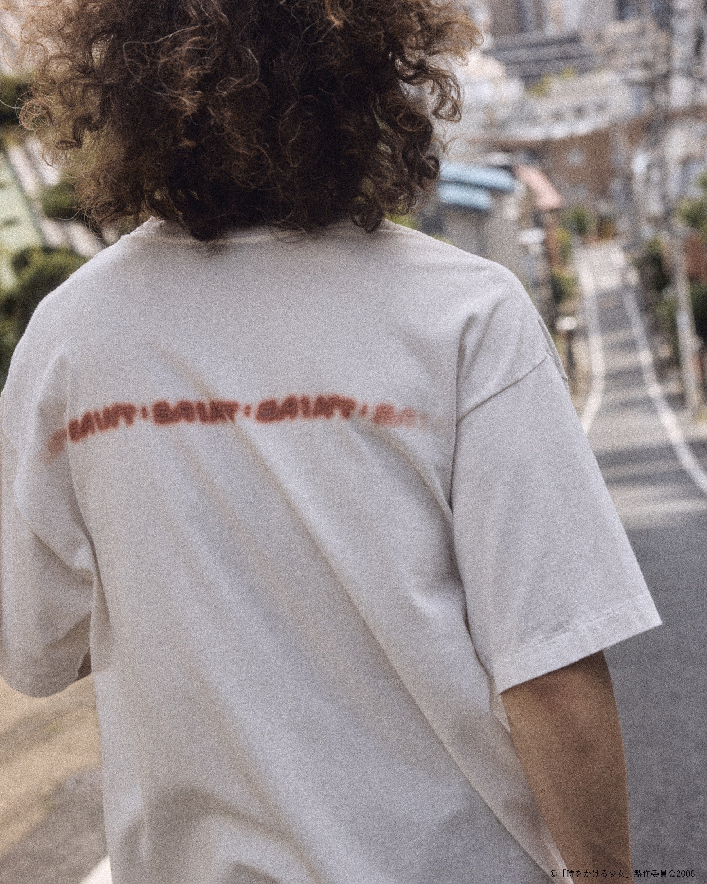SAINT Mxxxxxx]時をかける少女_SS T-SHIRT/WHITE/(SM-MK1-0000-C84