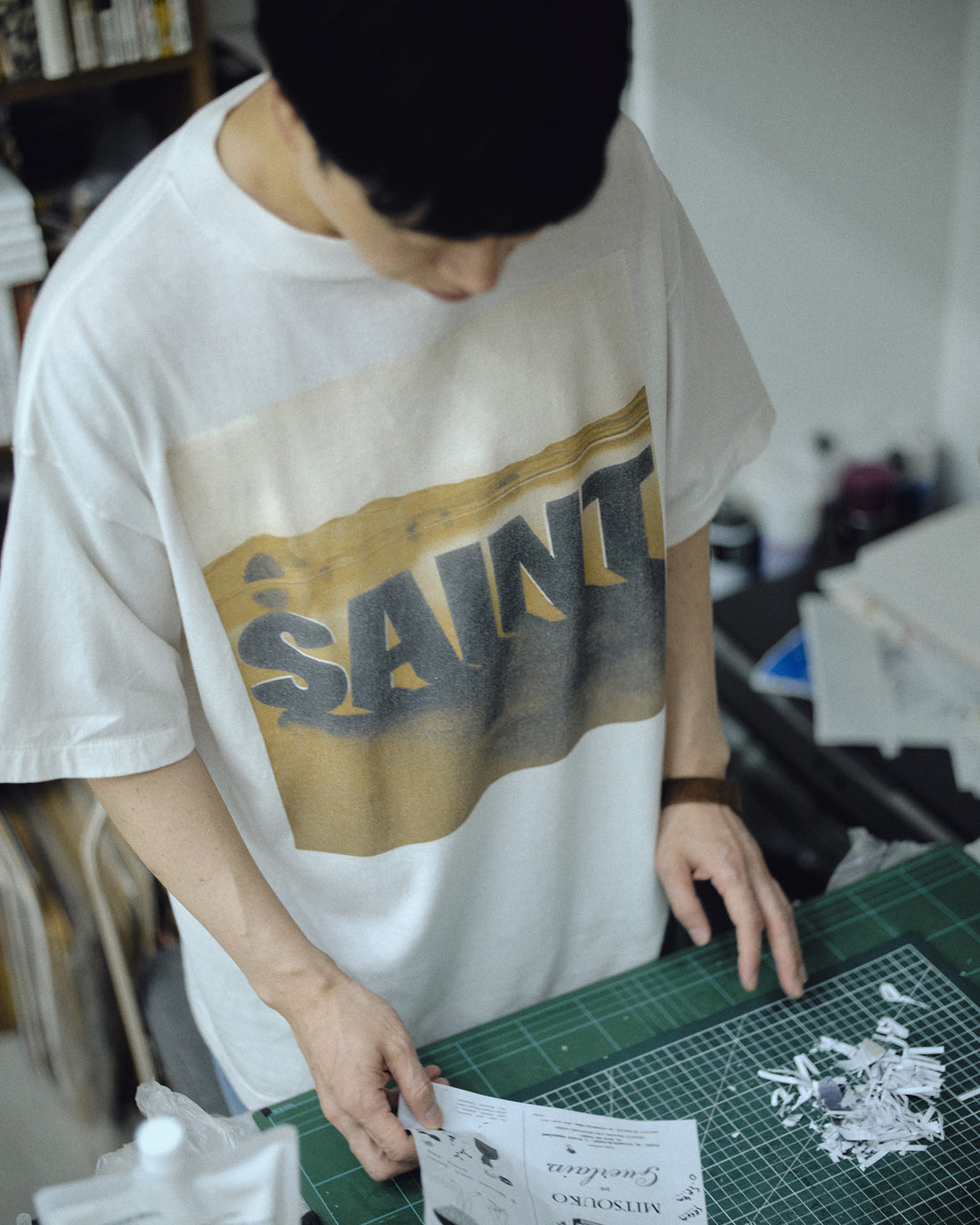 [SAINT Mxxxxxx]KK_SS T-SHIRT/DESERT(SM-MK1-0000-C15)