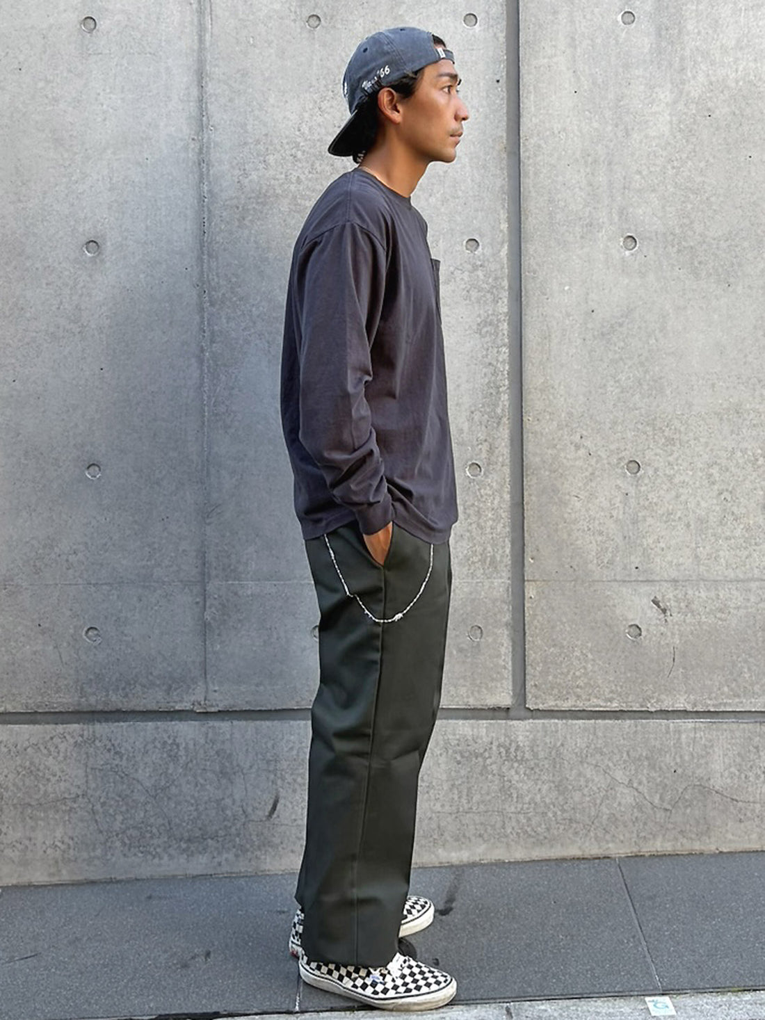[STANDARD CALIFORNIA]CALIFOLKS Dickies 874 Embroidery Cal W-Chain(BTKPI250)