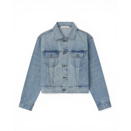 [ESSENTIALS]CLASSIC DENIM JACKET/CLASSIC BLUE(202SP264431F)
