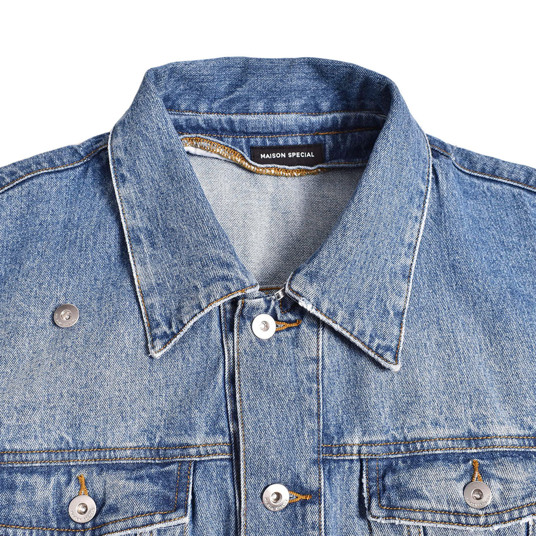 MAISON SPECIAL]2WAYオーバーデニムジャケット/BLUE(21241115801) – R&Co
