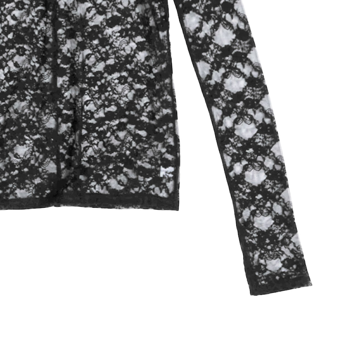 [MAISON SPECIAL]レースタートルトップス/BLACK(21232415706)