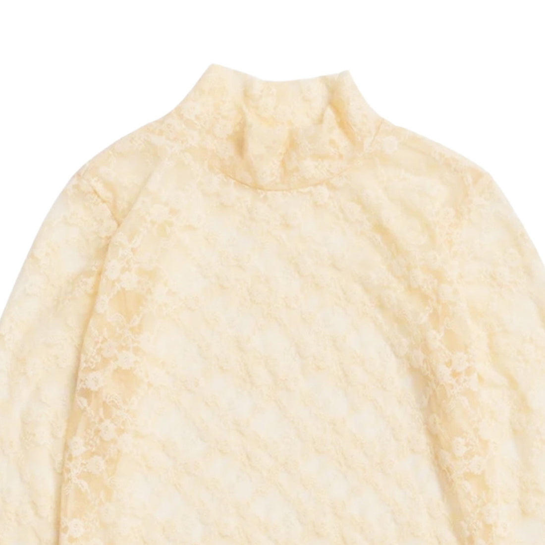 [MAISON SPECIAL]レースタートルトップス/YELLOW(21232415706)