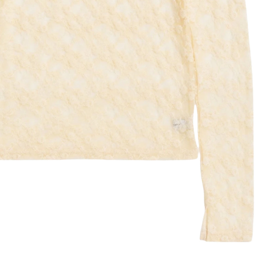 [MAISON SPECIAL]レースタートルトップス/YELLOW(21232415706)