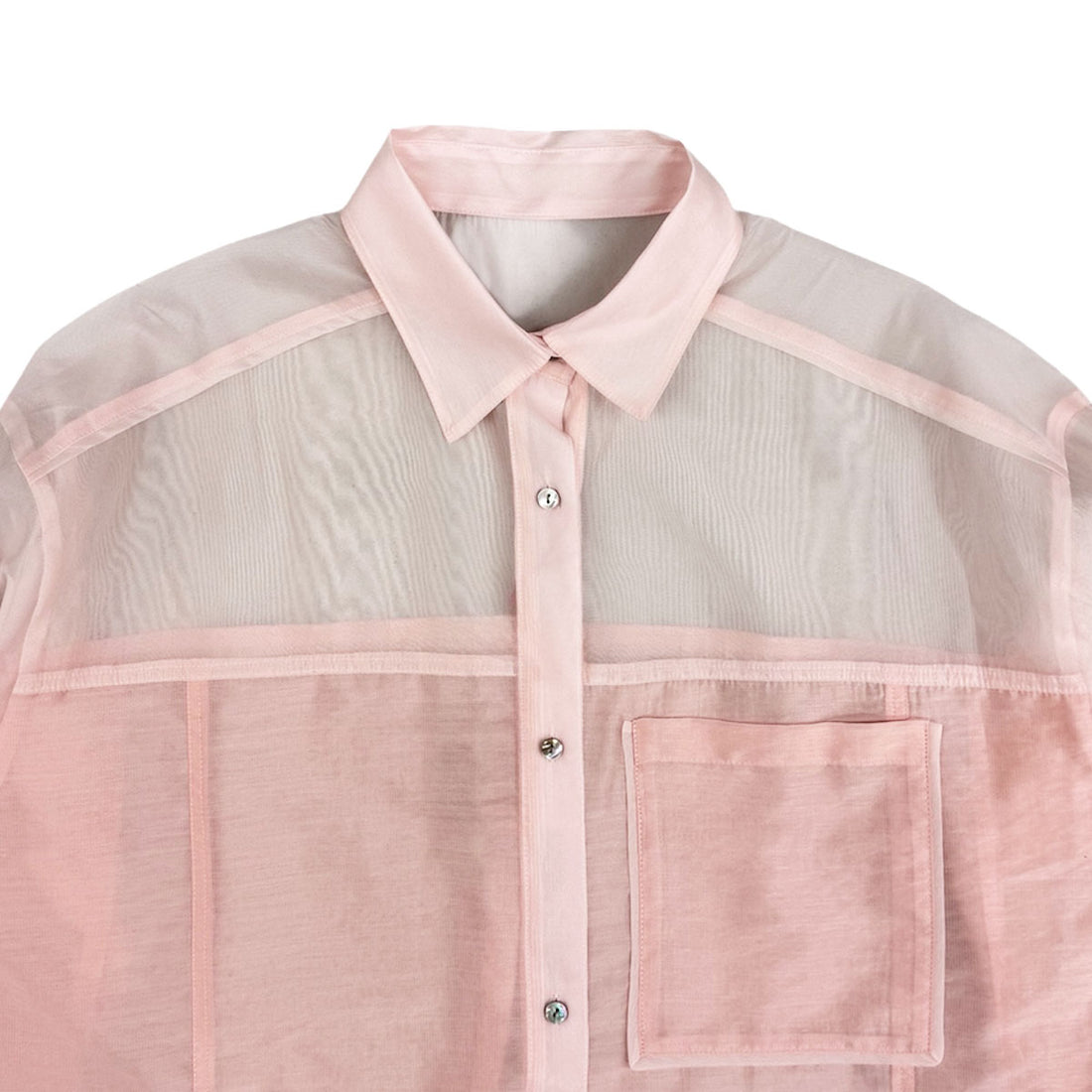 [MAISON SPECIAL]シアードッキングオーバーシャツ/PINK(21251315714)