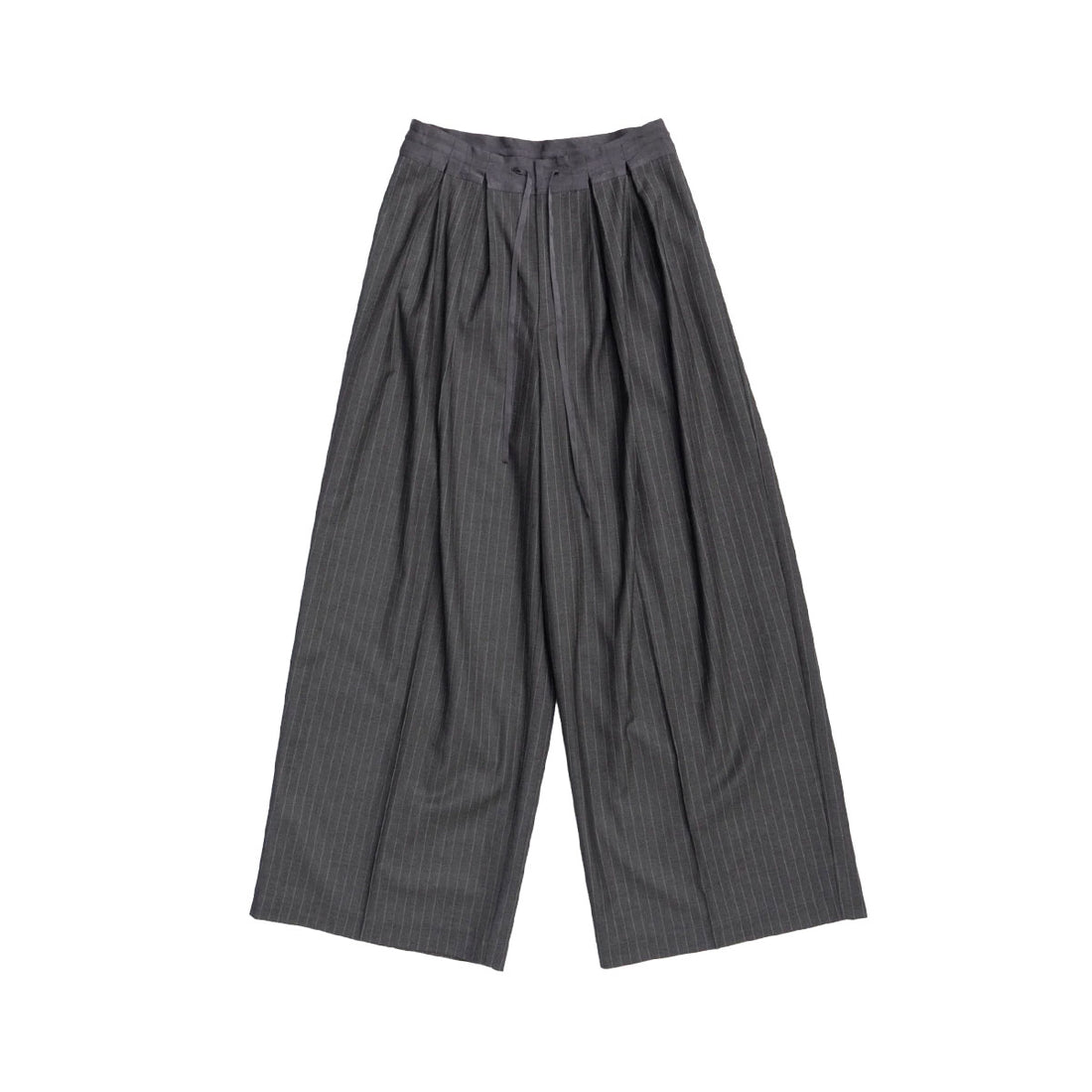 [MAISON SPECIAL]チュールレイヤードスラックス/GRAY(21252465213)
