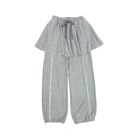 メゾンスペシャル カラーパイピングナイロントップ グレー MAISON