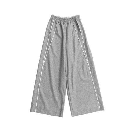 [MAISON SPECIAL]サキソニーイージーパンツ/LIGHT GRAY(21252465215)