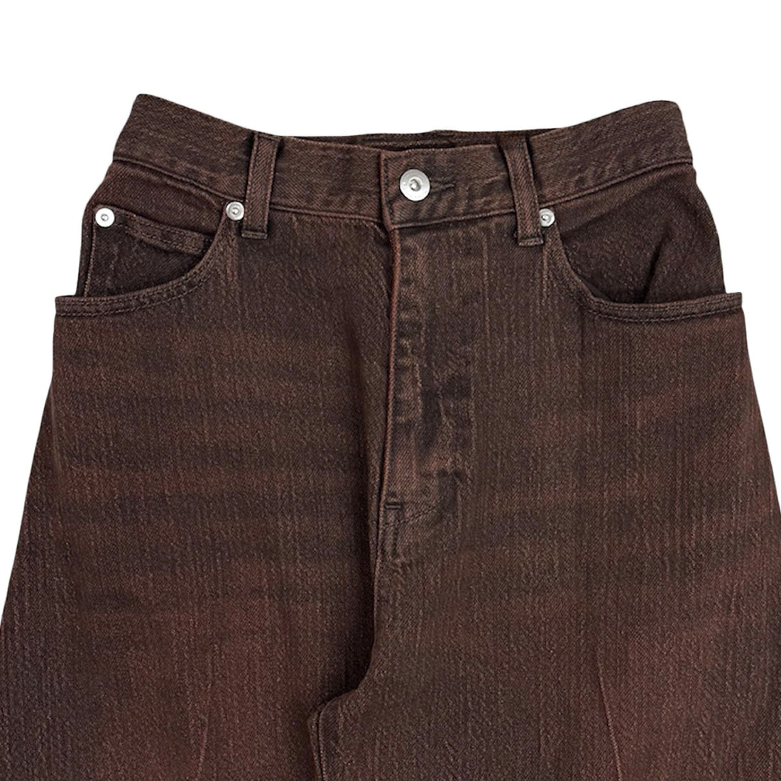 [MAISON SPECIAL]コクーンカーブデニム/BROWN(21252465704)