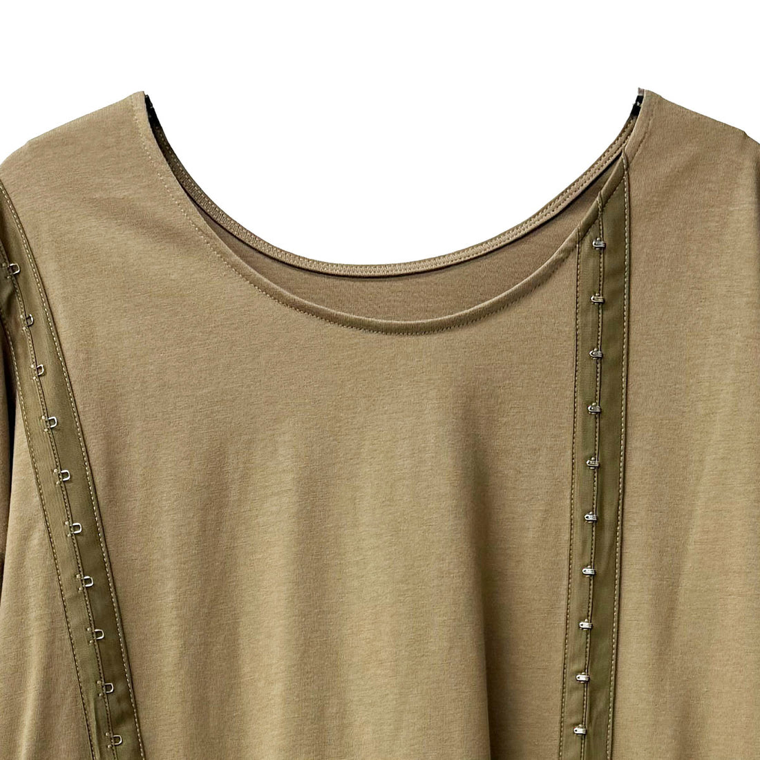 [MAISON SPECIAL]フックアイビッグオーバーTEE/BEIGE(21261415811)