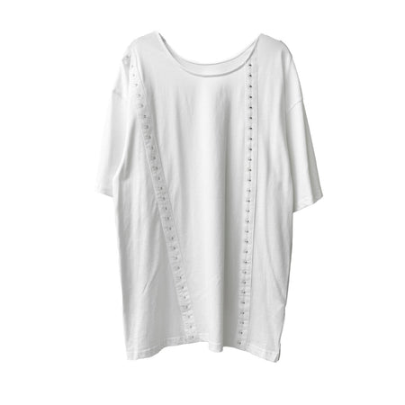 [MAISON SPECIAL]フックアイビッグオーバーTEE/WHITE(21261415811)