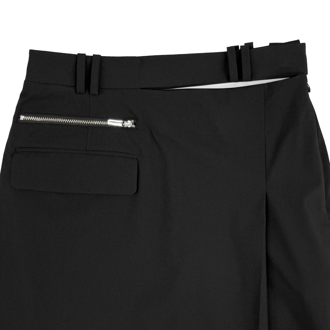 [MAISON SPECIAL]スーチングタックマキシスカート/BLACK(21261515701)