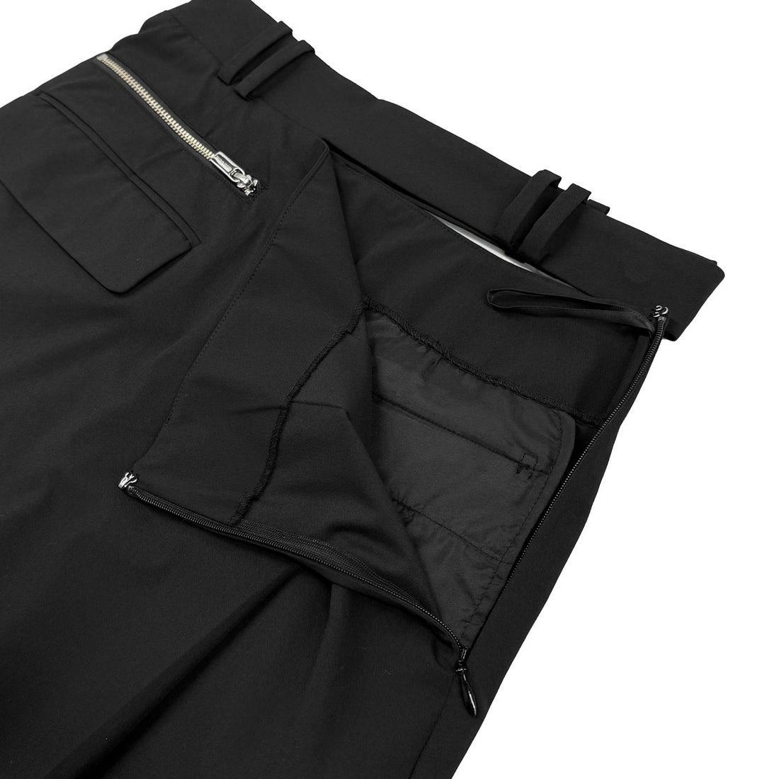 [MAISON SPECIAL]スーチングタックマキシスカート/BLACK(21261515701)