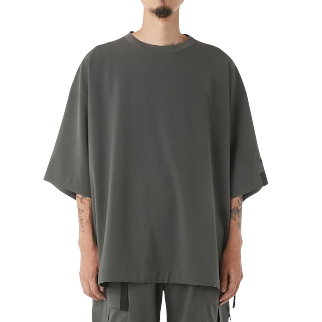[N.hoolywood]T-SHIRT/CHARCOAL(2251-CS55-003)