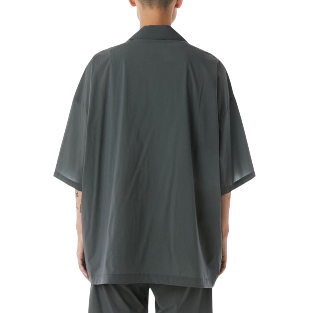 [N.hoolywood]HALF SLEEVE BIG SHIRT/BLACK(2251-SH55-005)