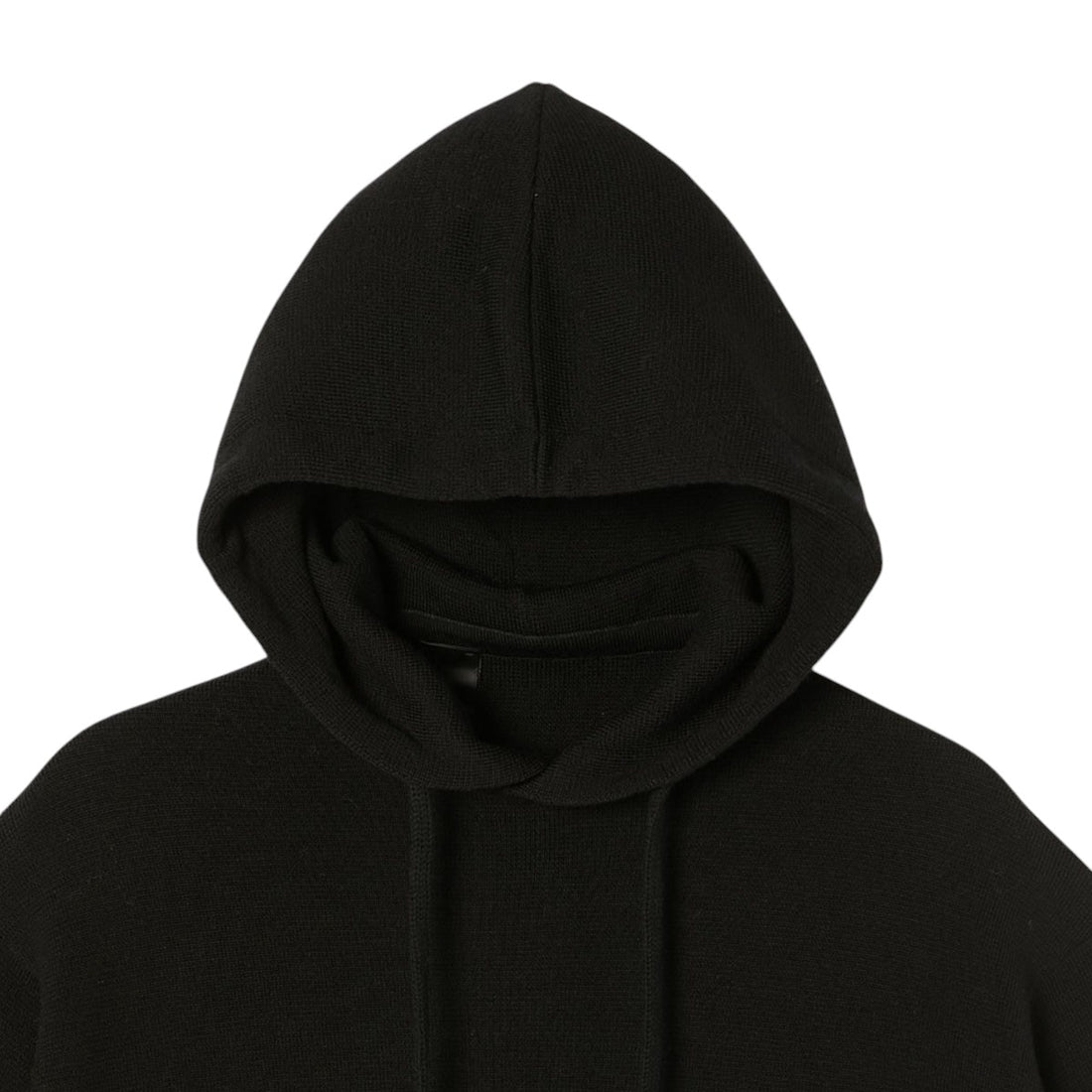 [N.hoolywood]HOODIE KNIT/BLACK(2252-KT03-042)