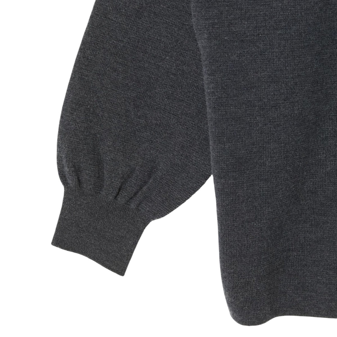 [N.hoolywood]CREWNECK KNIT/CHACOAL(2252-KT05-042)