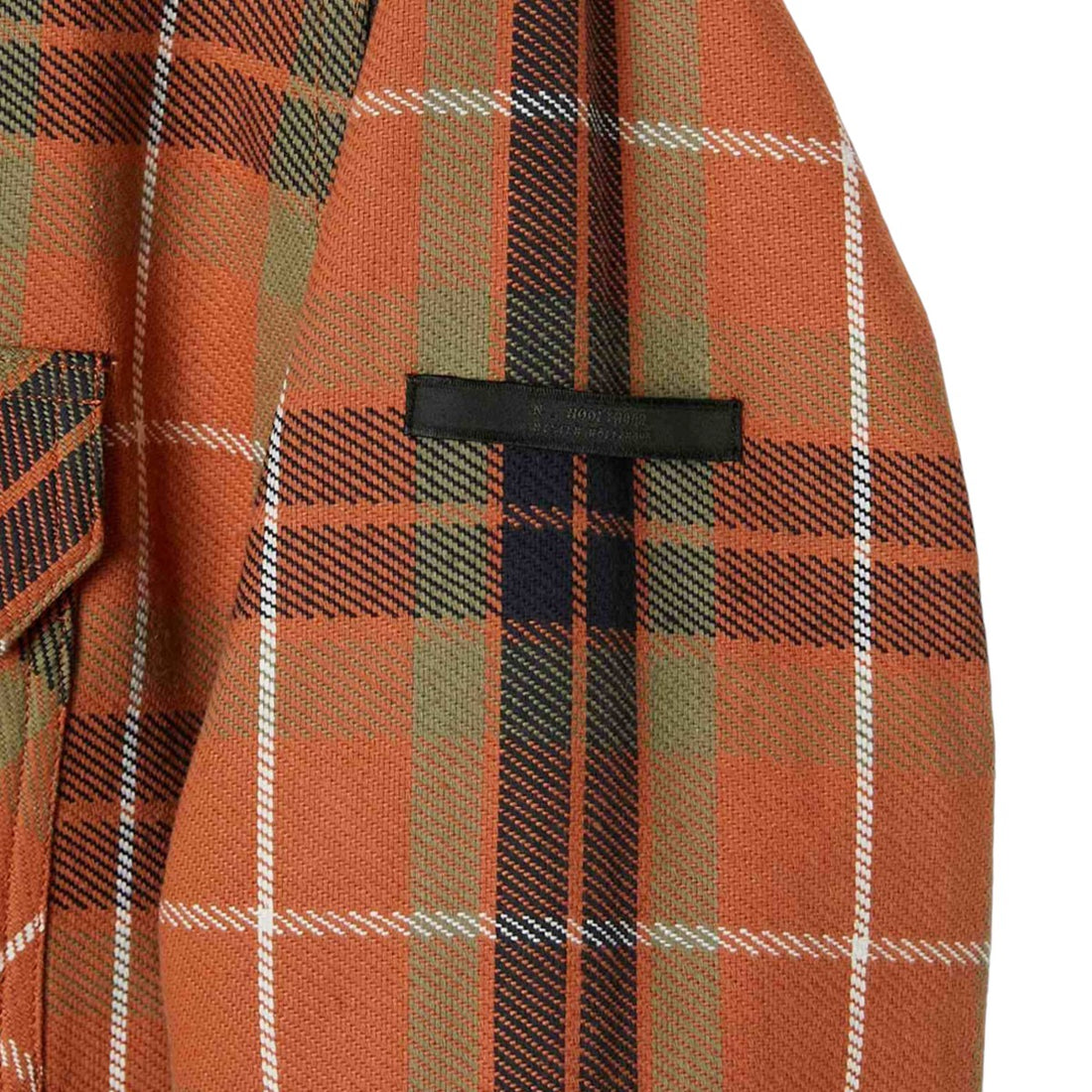 [N.hoolywood]× BIG MAC SHIRT/ORANGE(2252-SH61-026)