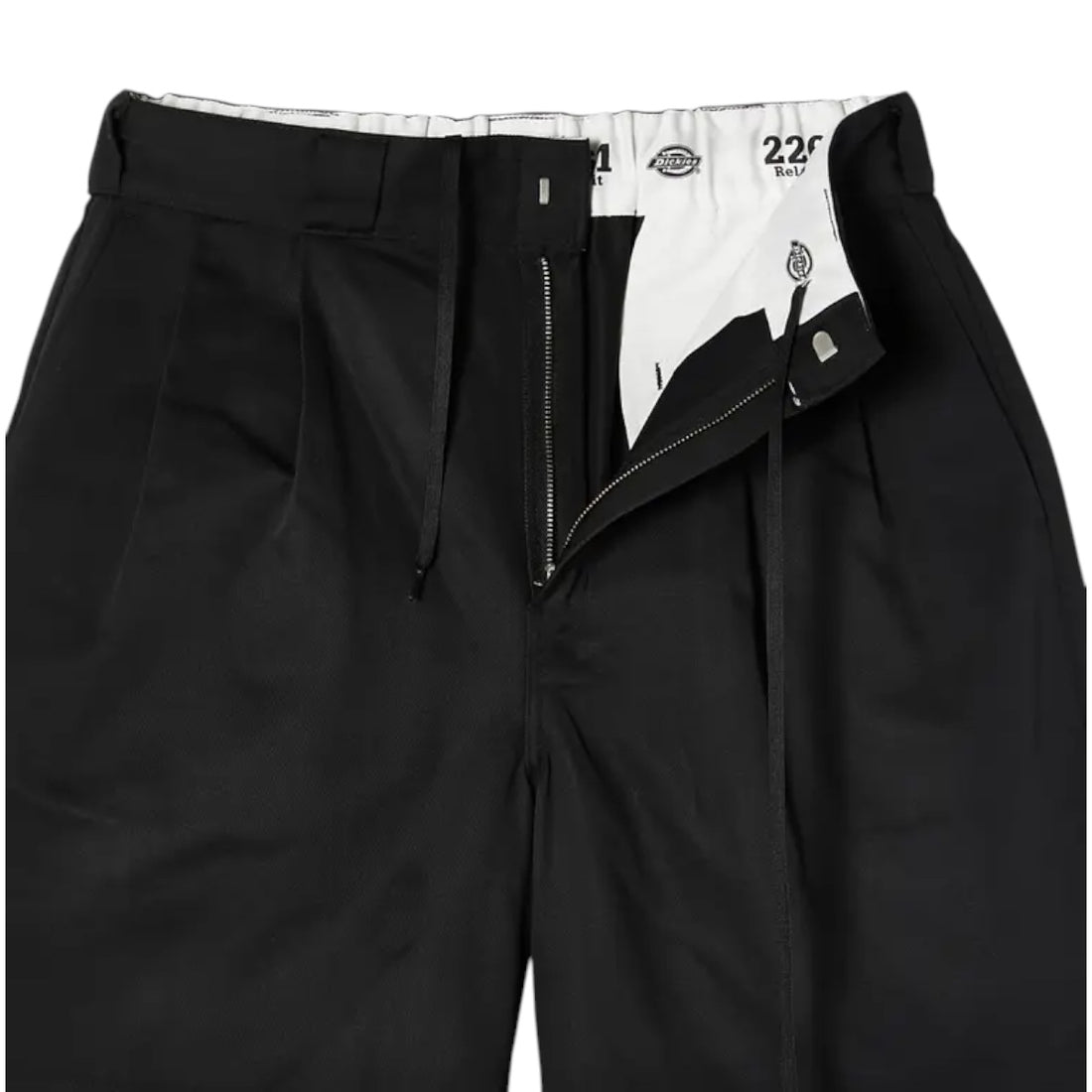 [N.hoolywood]× DICKIES 2TUCK HALF PANTS/BLACK(2261-CP41-029)