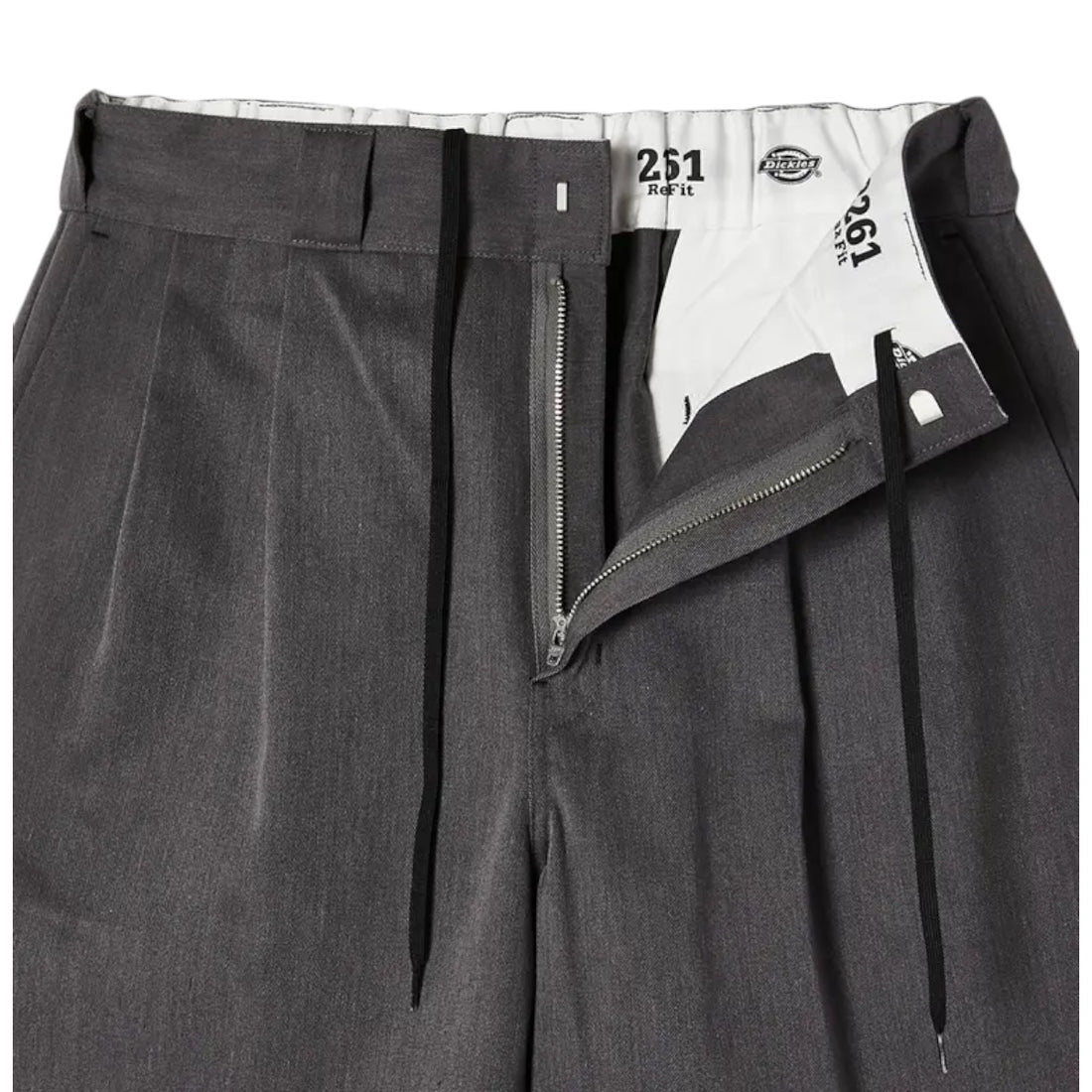 [N.hoolywood]× DICKIES 2TUCK HALF PANTS/GRAY(2261-CP41-029)
