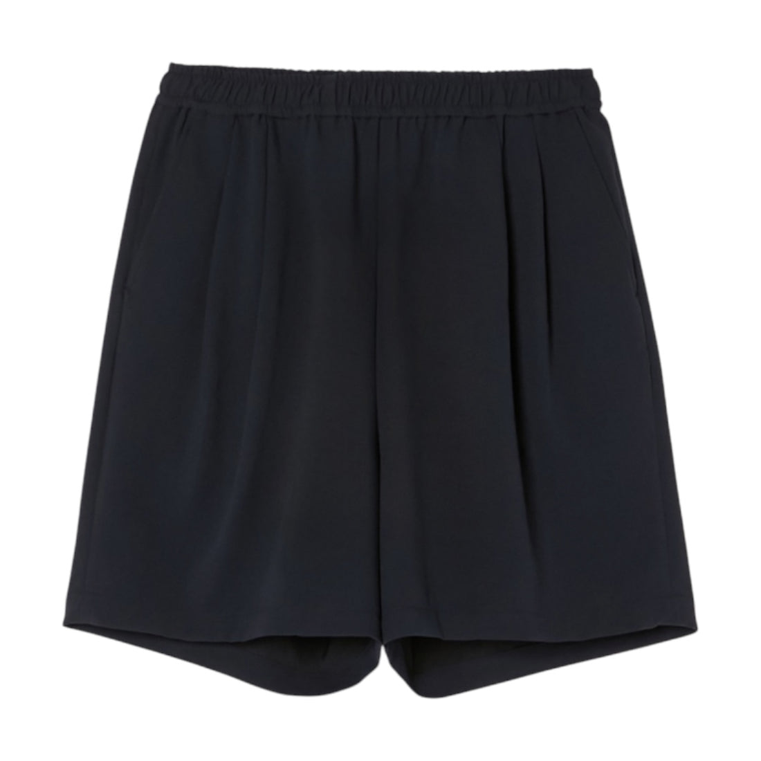 [N.hoolywood]2TUCK EASY HALF PANTS/NAVY(2261-CP50-010)