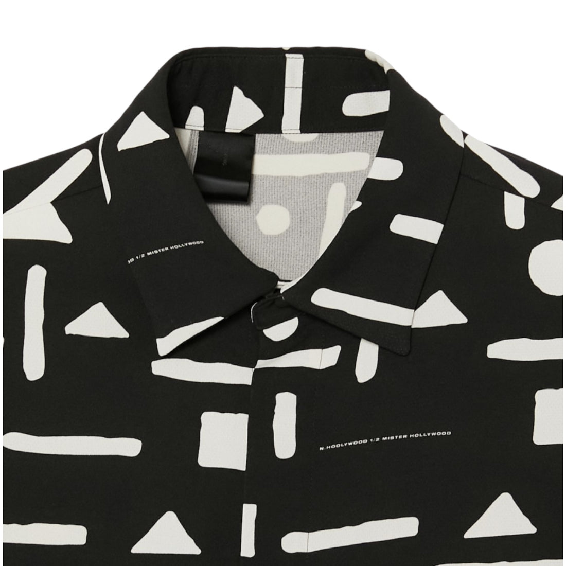 [N.hoolywood]HALF SLEEVE SHIRT/BLACK(2261-SH52-016)
