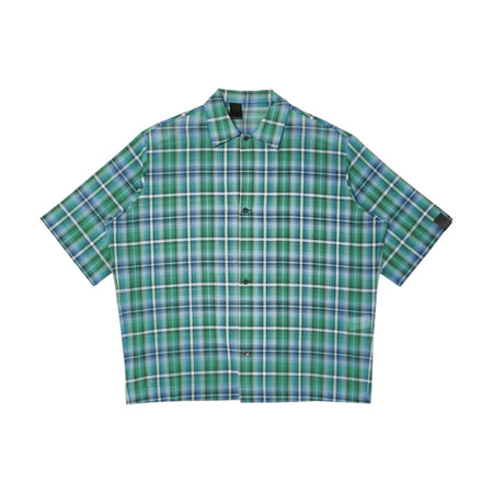 [N.hoolywood]HALF SLEEVE SHIRT/GREEN(2261-SH53-014)