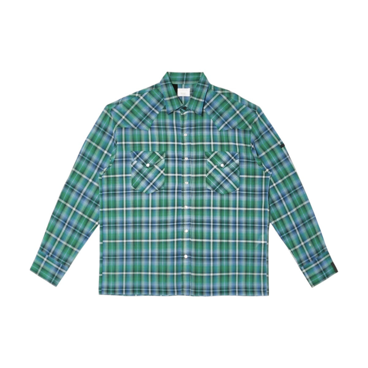 N.hoolywood]N.HOOLYWOOD COMPILE × BIG MAC WESTERN SHIRT/GREEN(2261