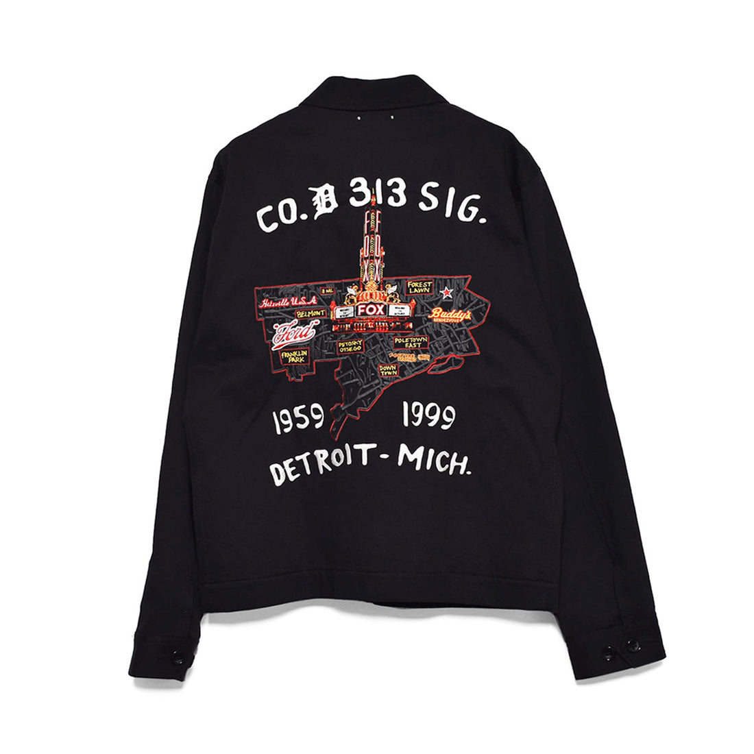 [MINEDENIM]Detroit City Souvenir JKT/BLACK(2402-8001)