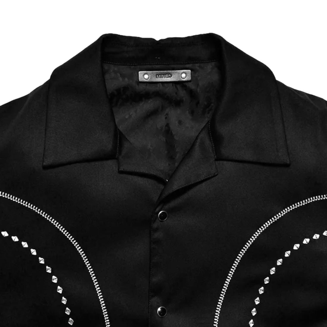 [MINEDENIM]MINEDENIM R.Embroidery Western JKT/BLACK(2403-8001)
