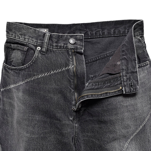 [MINEDENIM]Frankenstein Denim NE.Wide 5pocket USD/BUS(2409-1004)