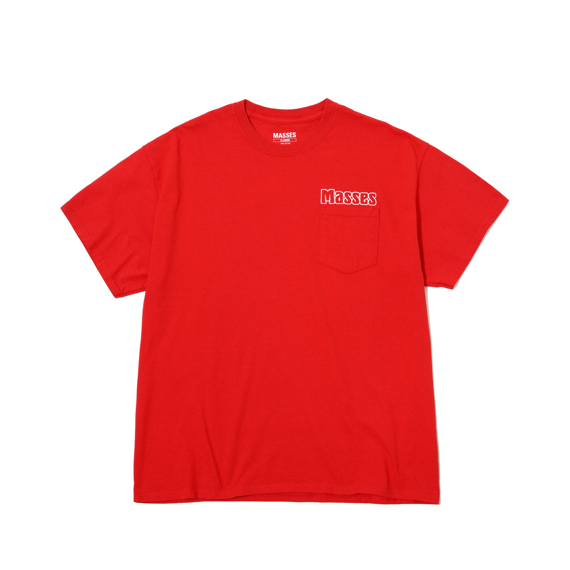 MASSES]T-SHIRT SKULL HAT/RED – R&Co.