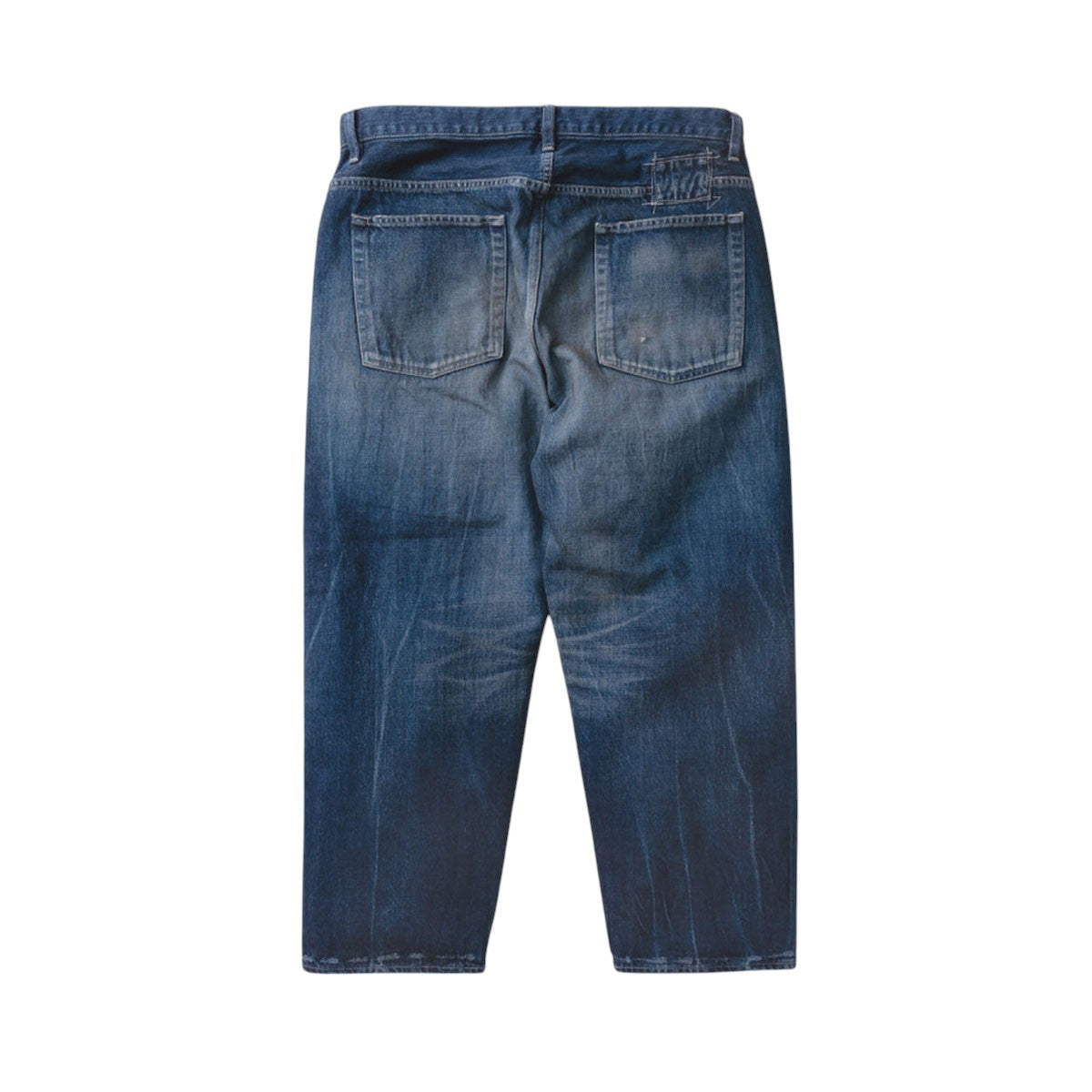 MADNESS]AGING DENIM PANTS. M2 CROPPED/INDIGO(25SS-LP-DNM-JJN3-D001