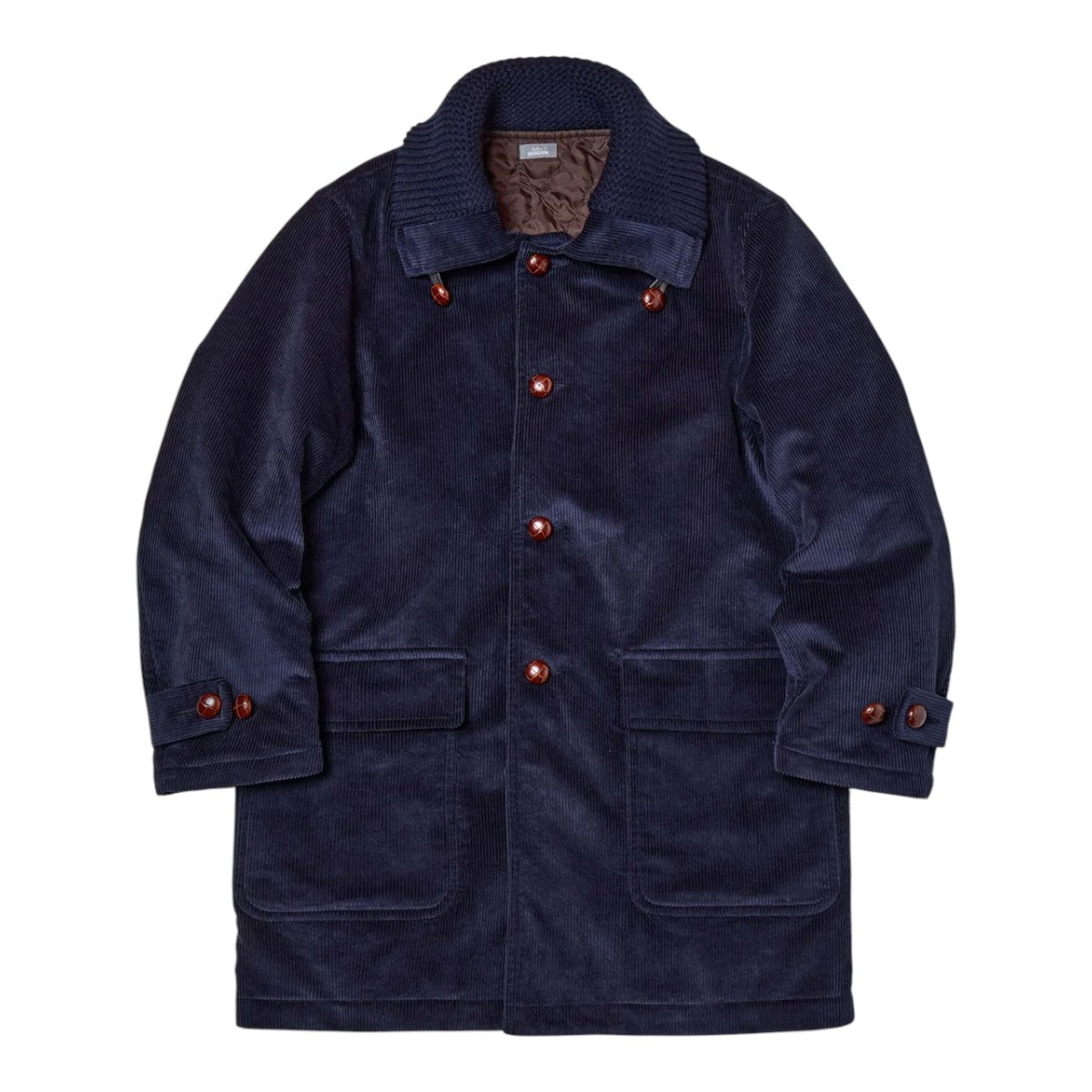 kolor BEACON]COAT/BLUE(25WBM-C04134-78) – R&Co.