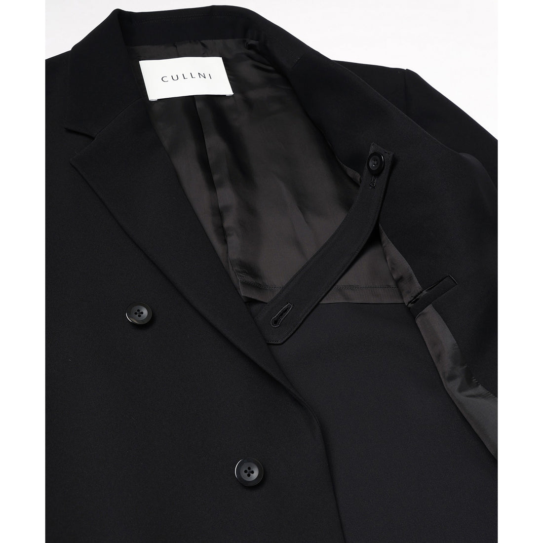 [CULLNI] Dry Double Cloth Slant Belt Tailored Jacket (26-SS-011B)